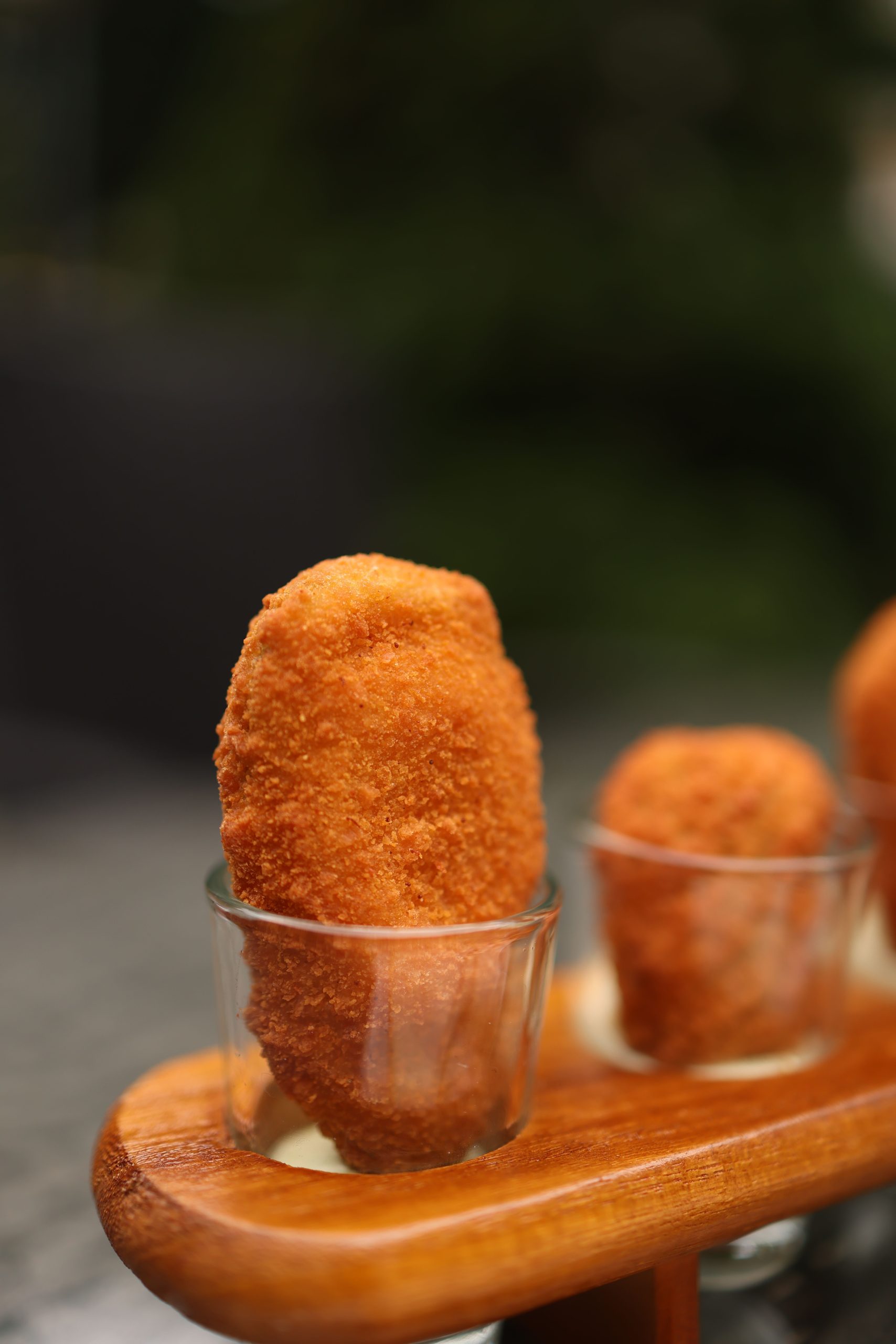 Goudbruine ambachtelijke kroketten